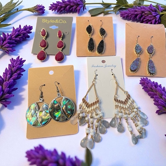 Style & Co. Jewelry - $10 each. $25 if bundled. Red, Black, Purple, Green and White.
